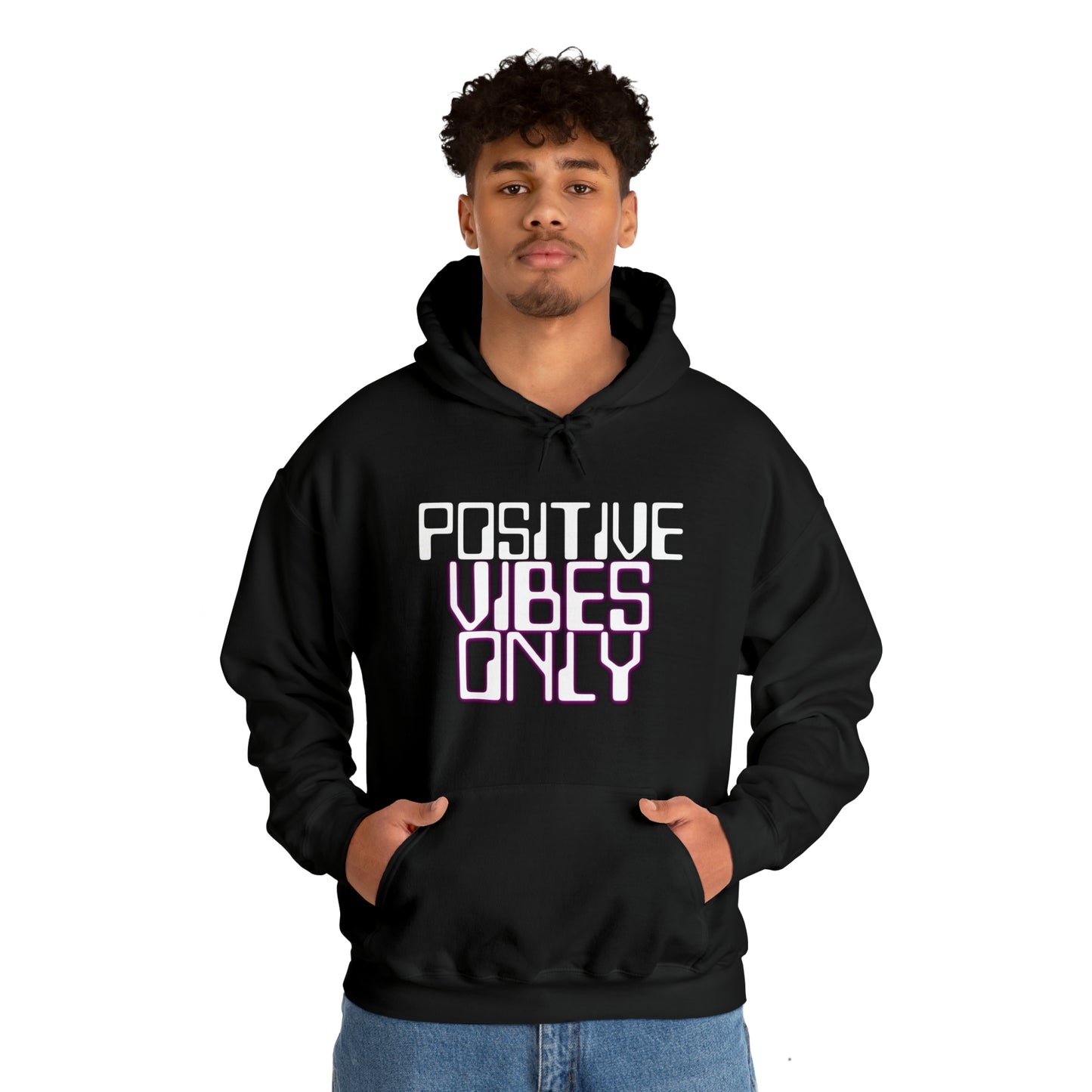 Positive Vibes Unisex Heavy Blend™ Hooded Sweatshirt