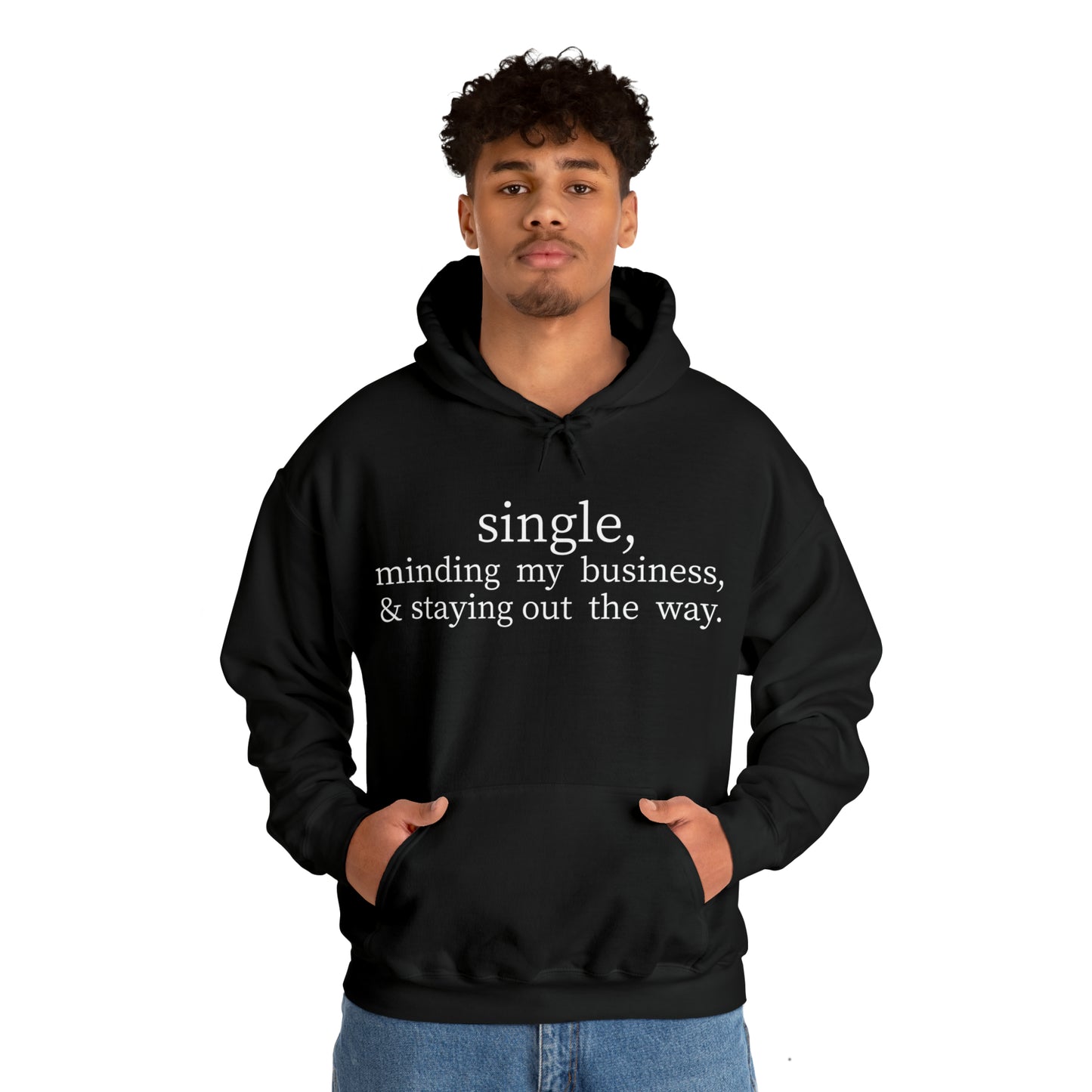 Single Minding My Unisex Heavy Blend™ Hooded Sweatshirt