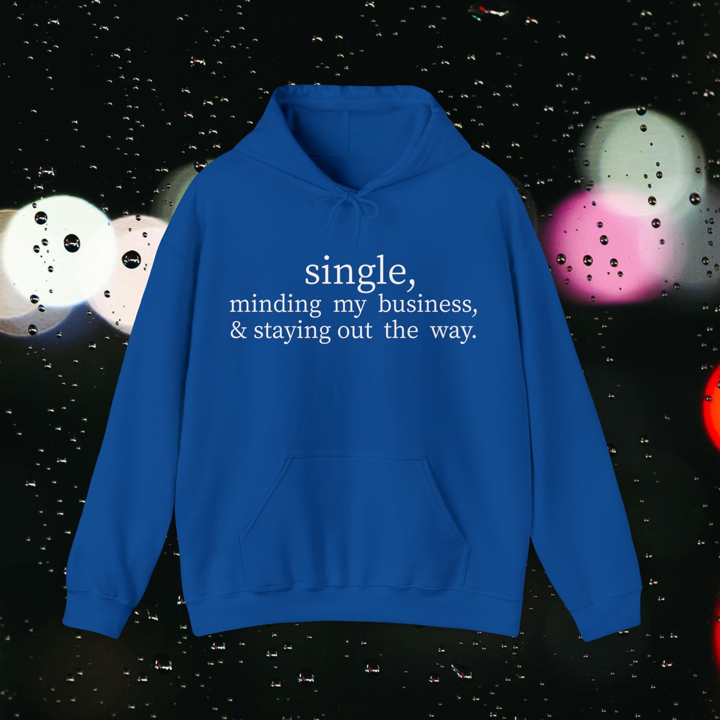 Single Minding My Unisex Heavy Blend™ Hooded Sweatshirt