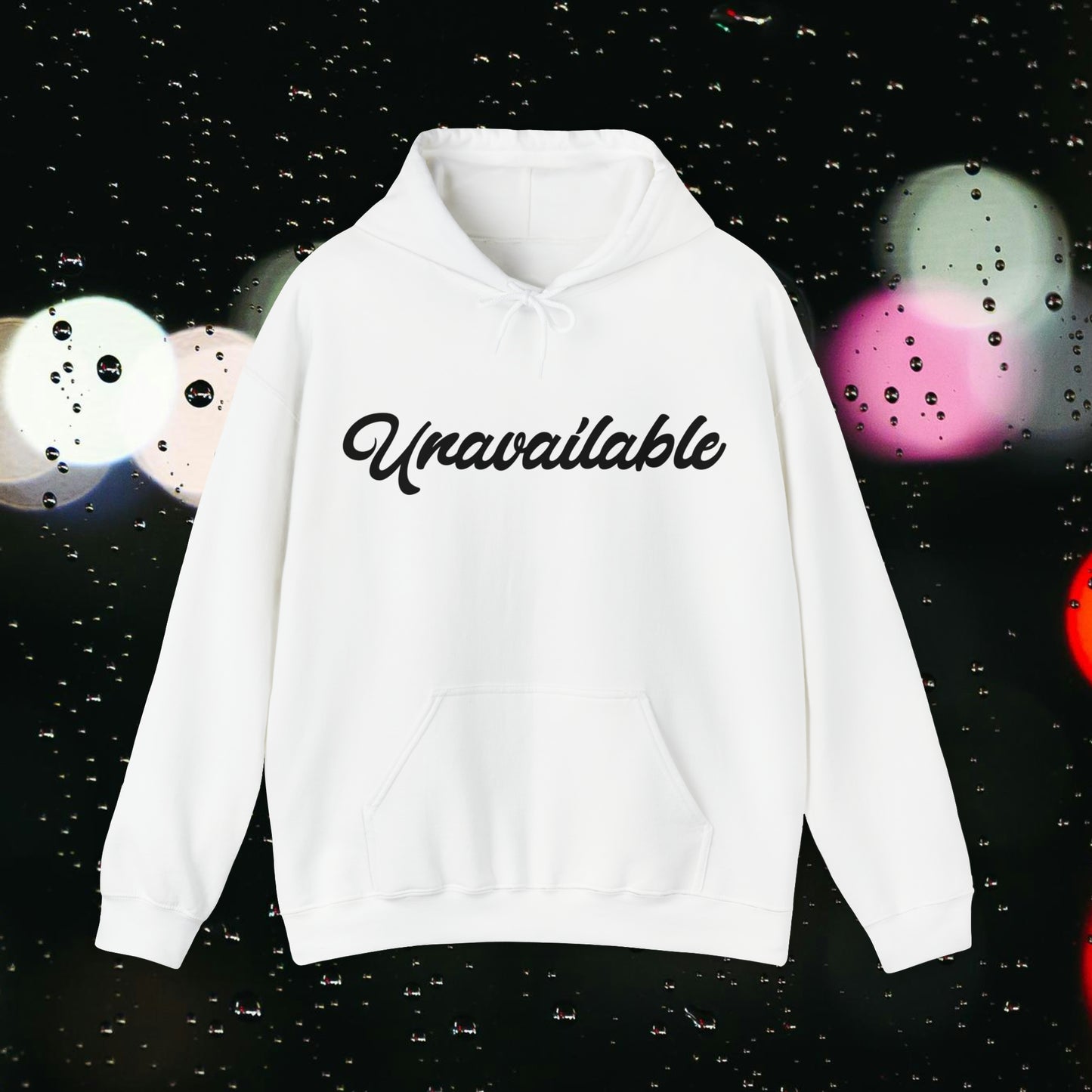 Unavailable Unisex Hooded Sweatshirt