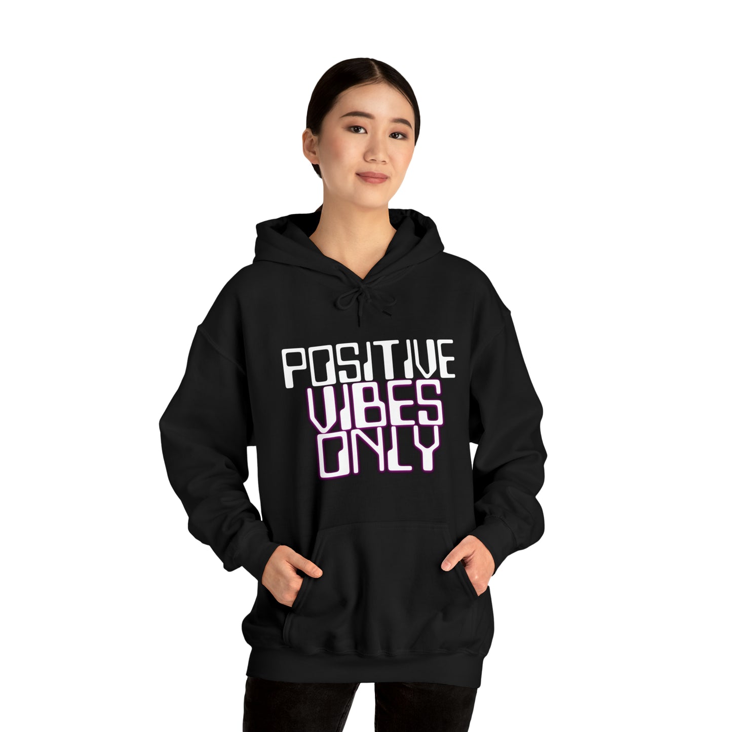 Positive Vibes Unisex Heavy Blend™ Hooded Sweatshirt